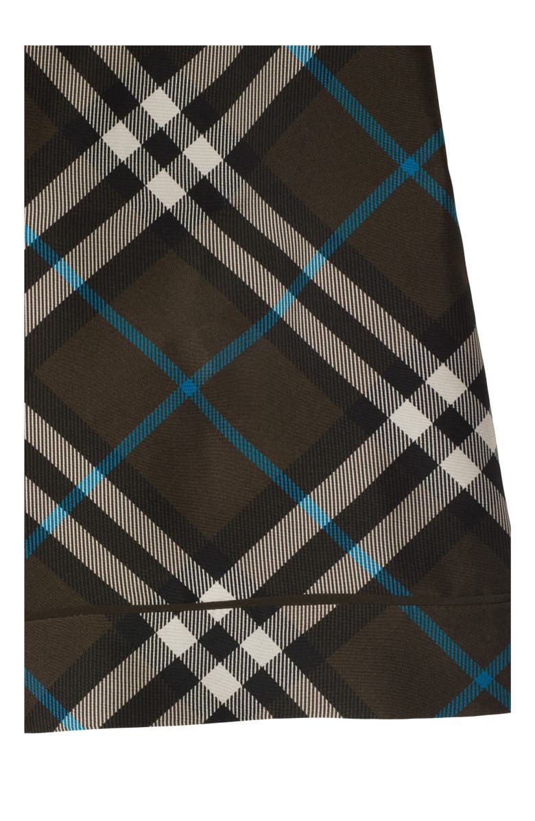 Burberry Check Silk Pyjama Shorts, Alternate, color, 