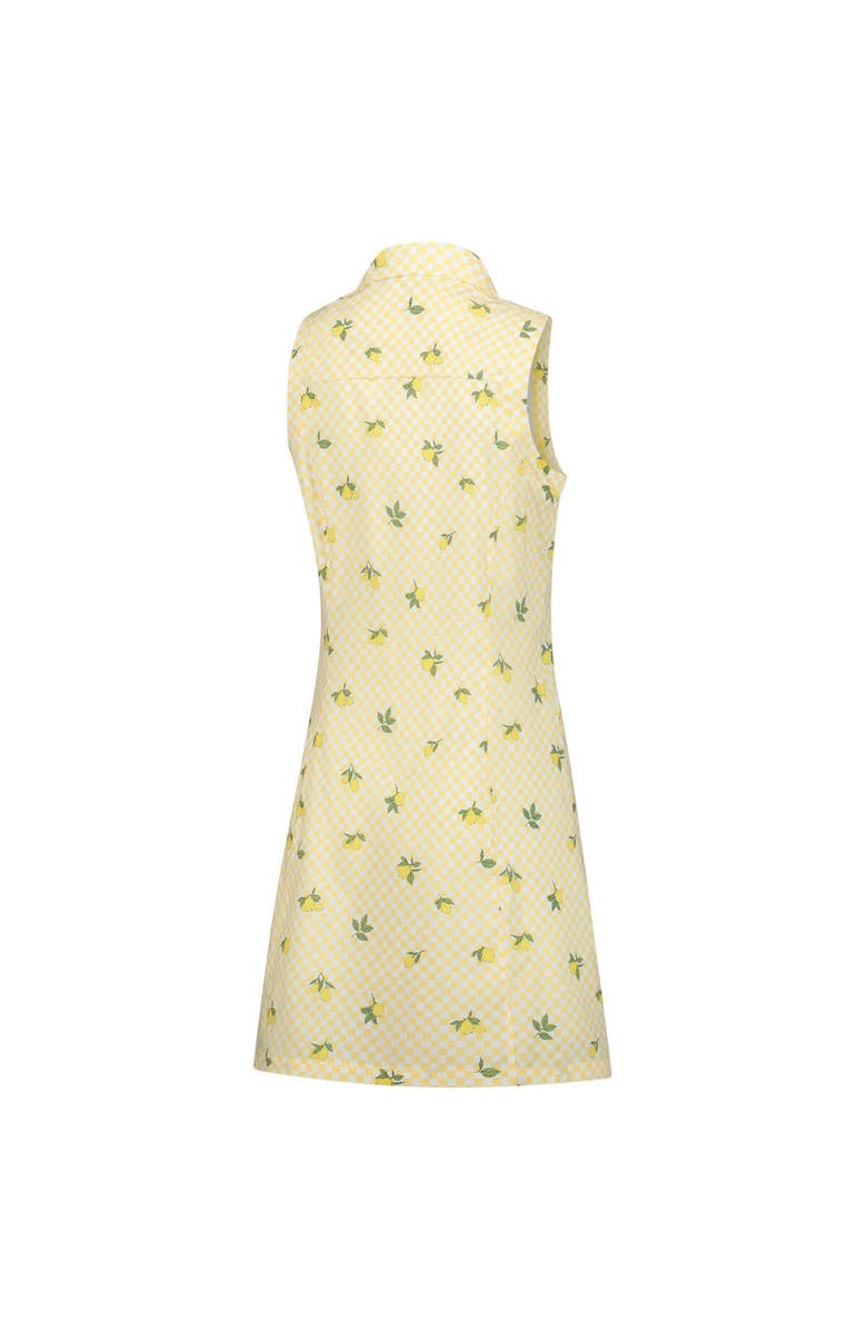 PUMA Women's Puma  Yellow Arnold Palmer Invitational Lemons Woven Dress, Alternate, color, 