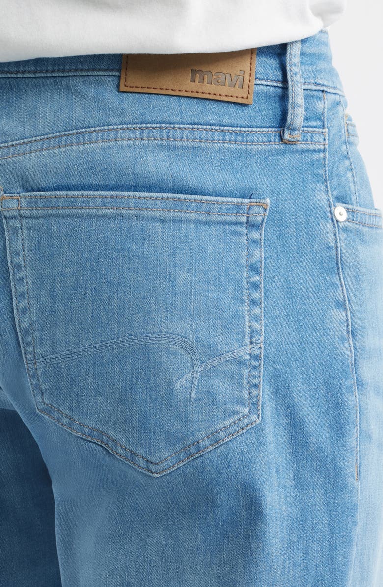 Mavi Jeans Zach Straight Leg Jeans, Alternate, color, Light Foggy Feather Blu