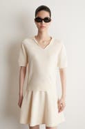 COS Sailor-collar Knitted Top