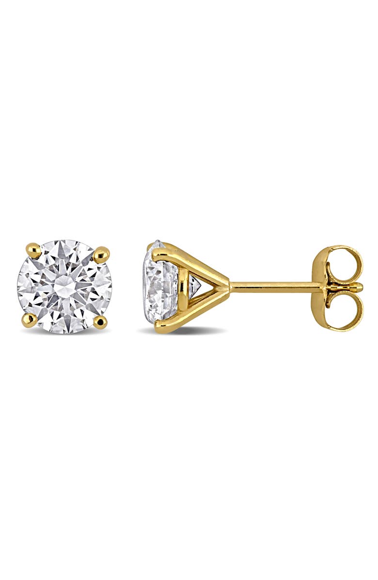 Julianna B. 2 CTW Lab-Grown Diamond Stud Earrings 14k, Main, color, 