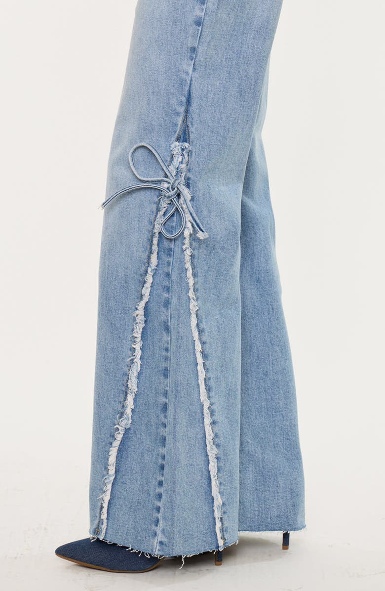 KanCan Verna Mid Rise Wide Flare Jeans, Alternate, color, Medium Wash