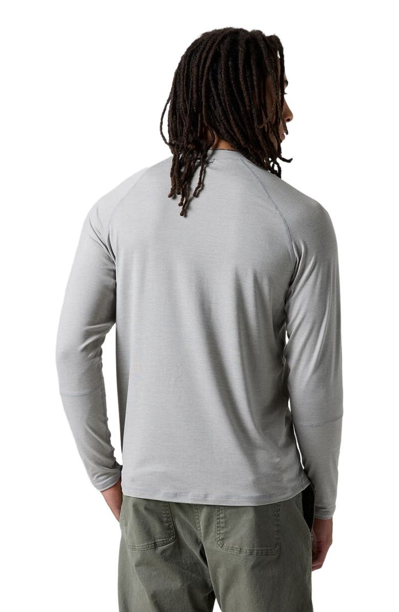 Backcountry Destination Long-Sleeve Crew Top - Men's, Alternate, color, Goat Gray