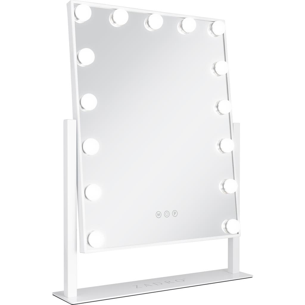 Zadro Hollywood Makeup Mirror In White