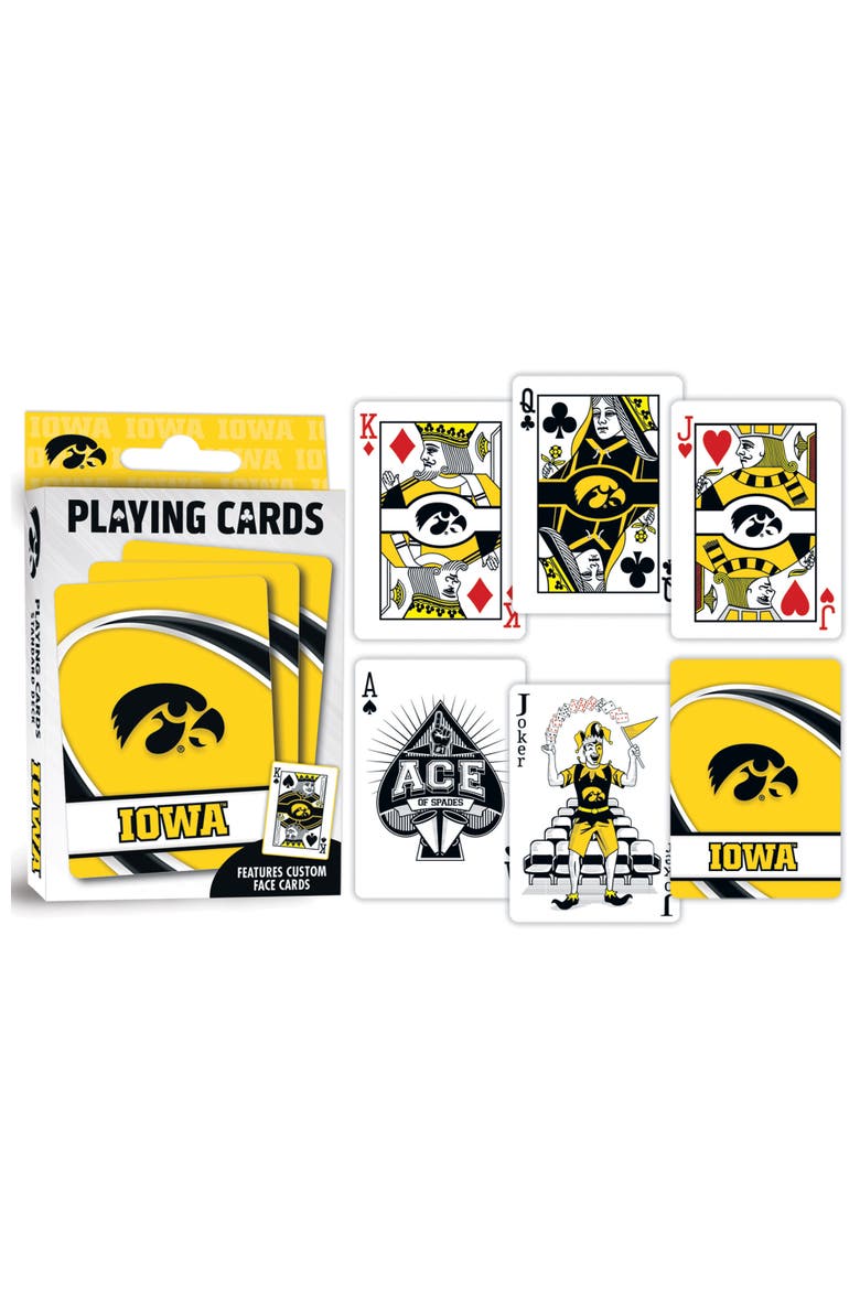 Iowa Hawkeyes Playing Cards, Alternate, color, Multicolor