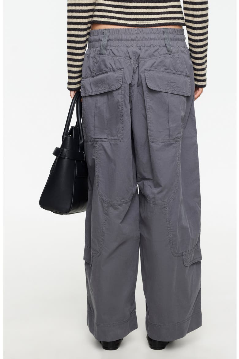 Fever Cotton Cargo Pants, Alternate, color, CHARCOAL