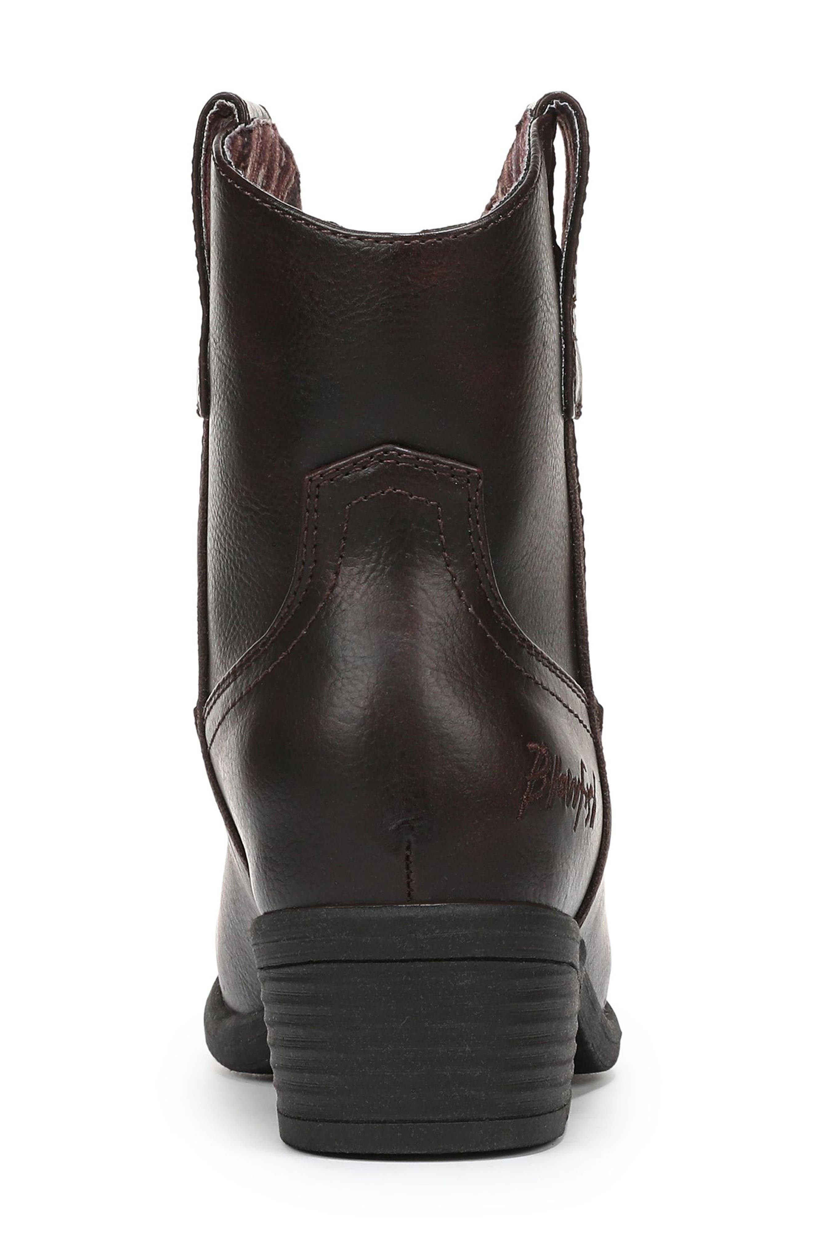 Southwest Boot, Alternate, color, WINE FAUX LEATHER