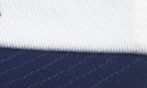 Palmes Tower 6-panel Cap In Navy/white