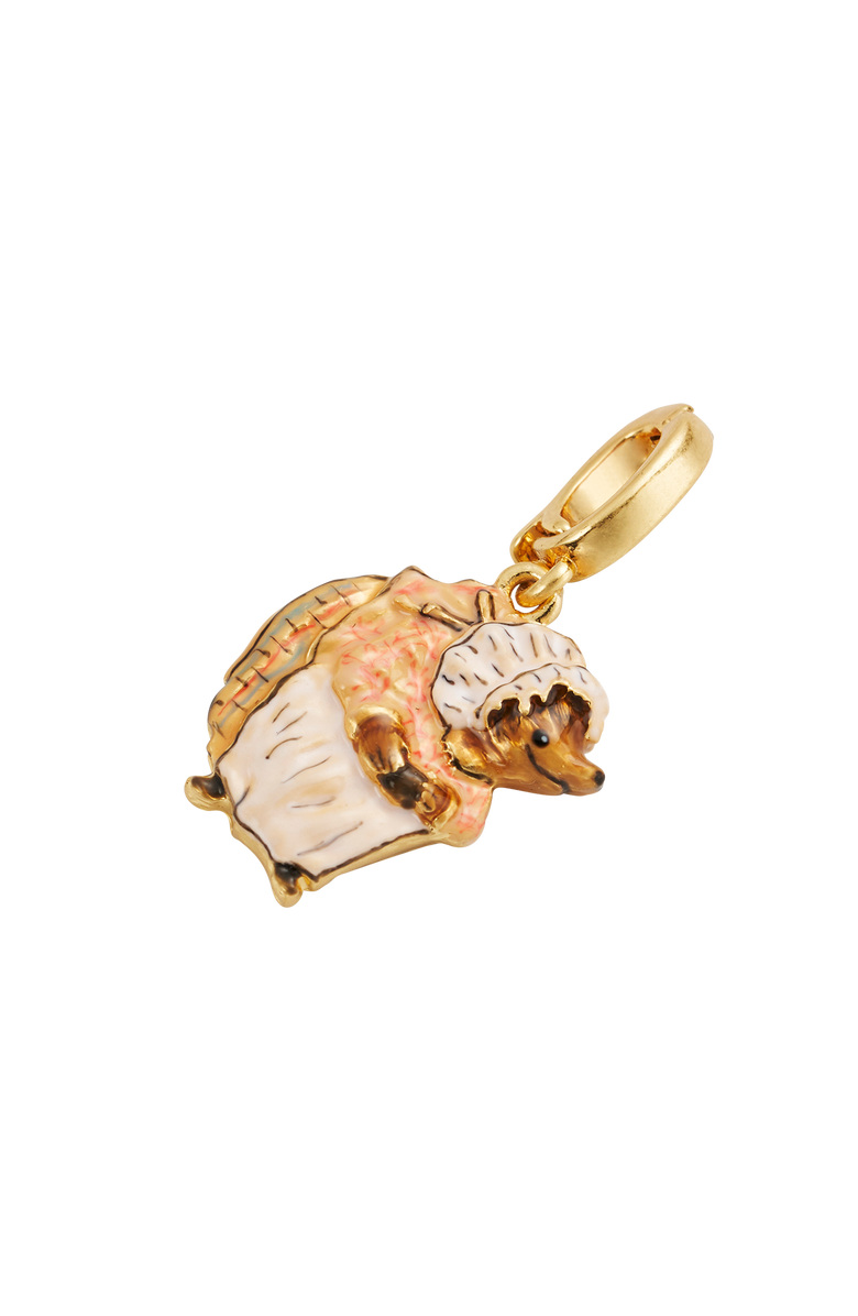Fable England x Peter Rabbit Mrs Tiggy-Winkle Charm, Alternate, color, Gold
