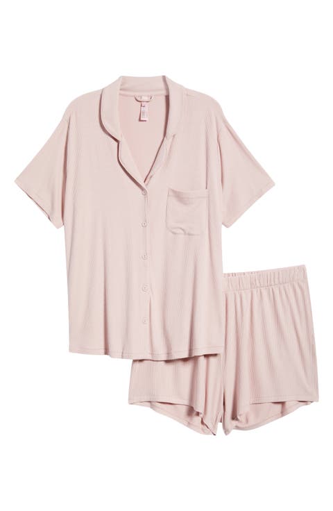 Soft Lounge Shortie Pajamas (Regular & Plus)