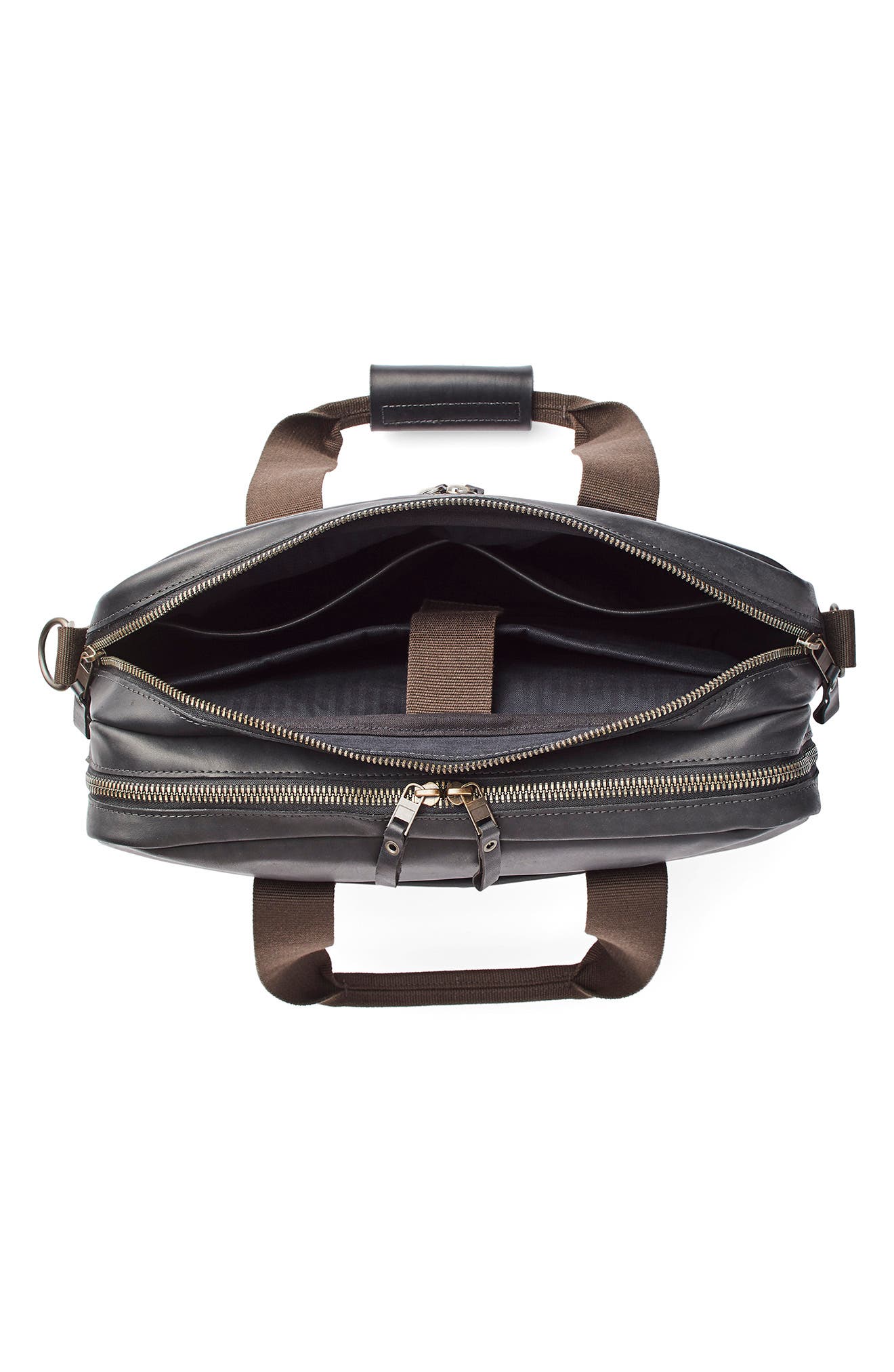 Filson Dawson Leather Briefcase, Alternate, color, 