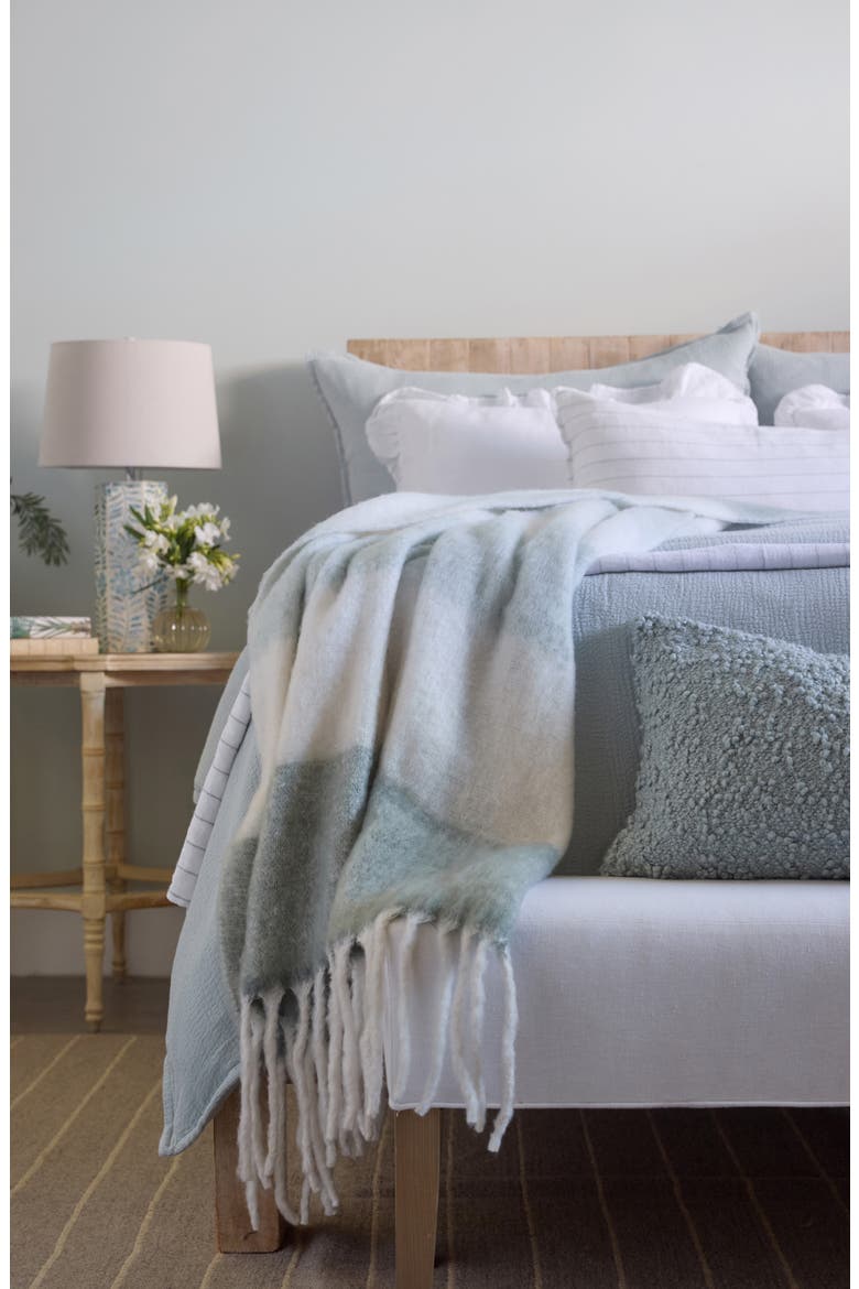 Whistler Throw Blanket, Alternate, color, MOSS