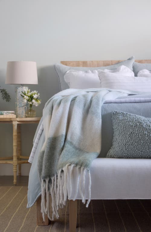 Pom Pom At Home Whistler Throw Blanket In Multi