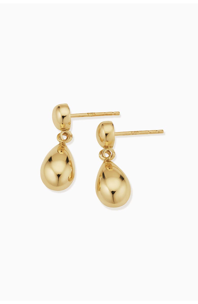 Oradina 10K Gold Dripping Gold Drop Earrings, Alternate, color, Yellow Gold