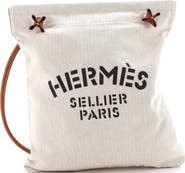 Pre-Owned Hermes Aline Bag Toile MM