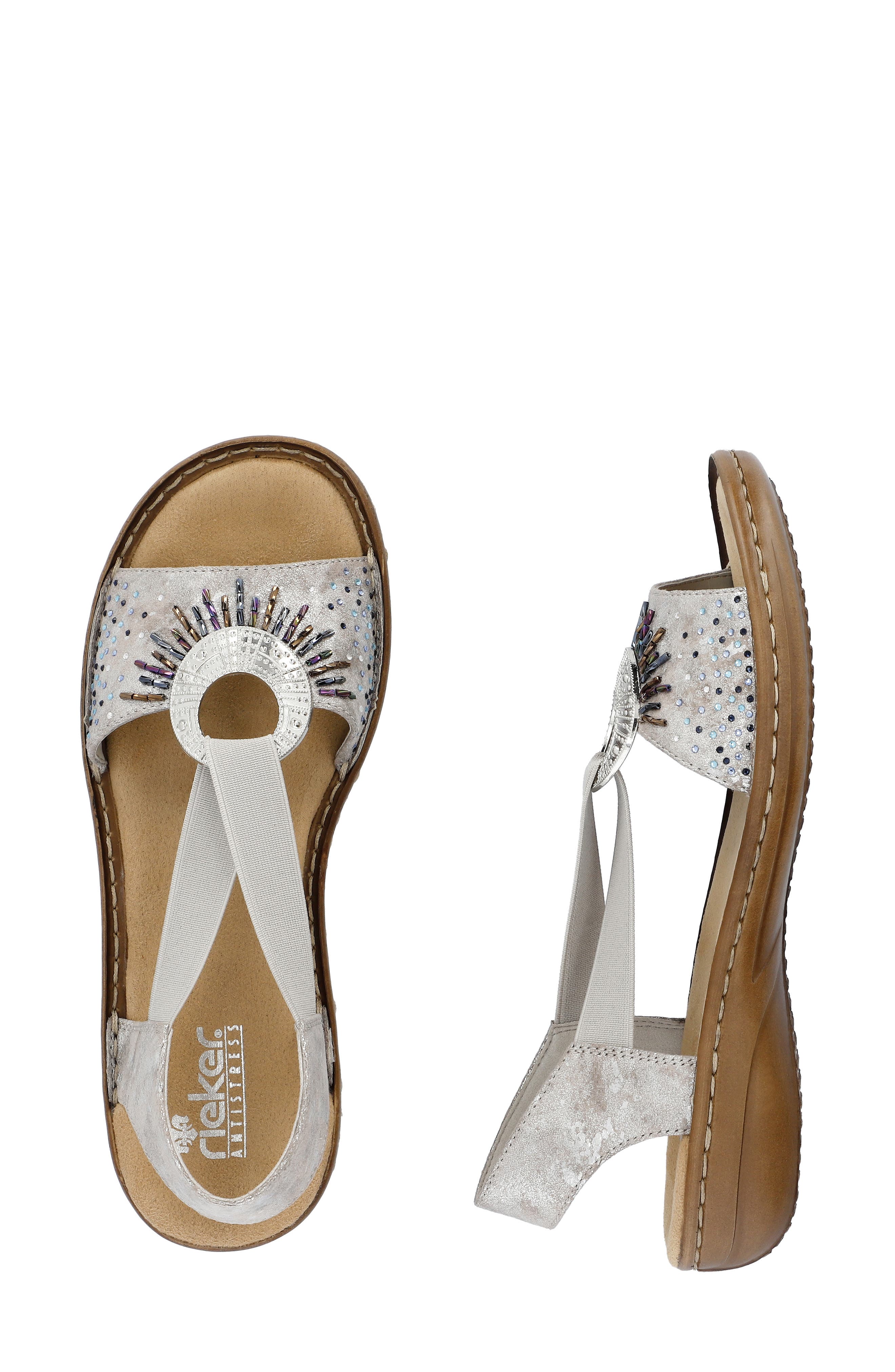 Regina 80 Sandal, Alternate, color, ROSE-METALLIC SILVER