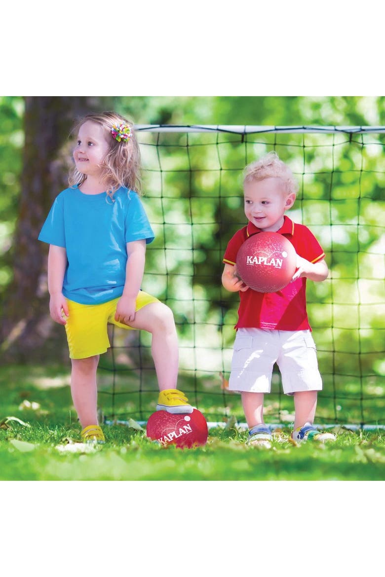 Playground Balls - Set of 4, Alternate, color, Red
