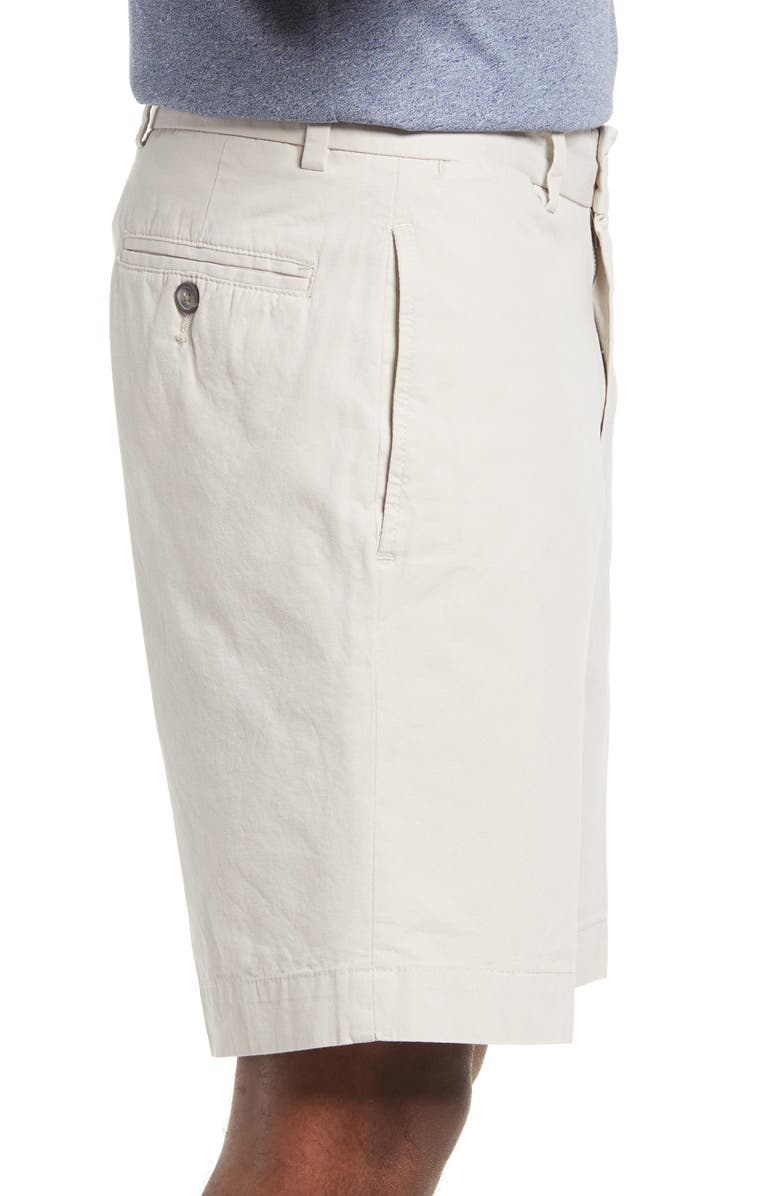 Berle Charleston Poplin Shorts, Alternate, color, Stone