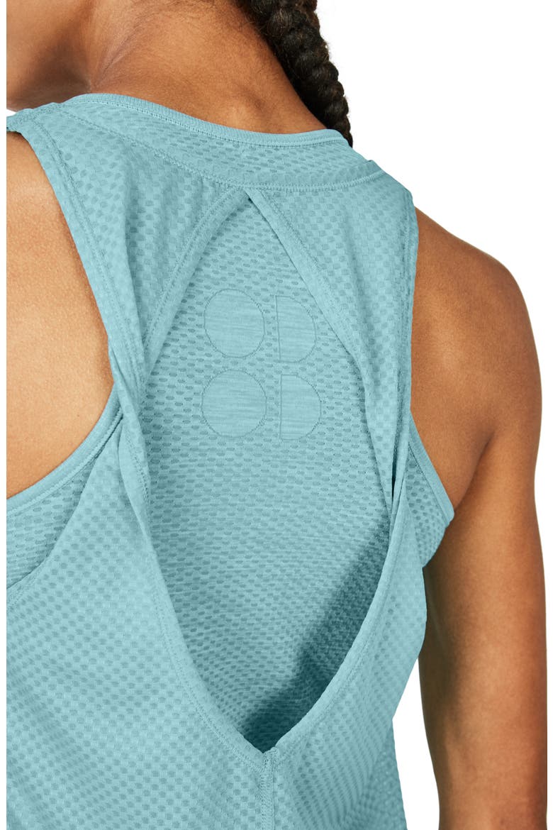Double Time Seamless Tank, Alternate, color, STILL WATER