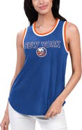 G-III 4HER BY CARL BANKS Women's G-III 4Her by Carl Banks Royal New York Islanders Strategy Tank Top