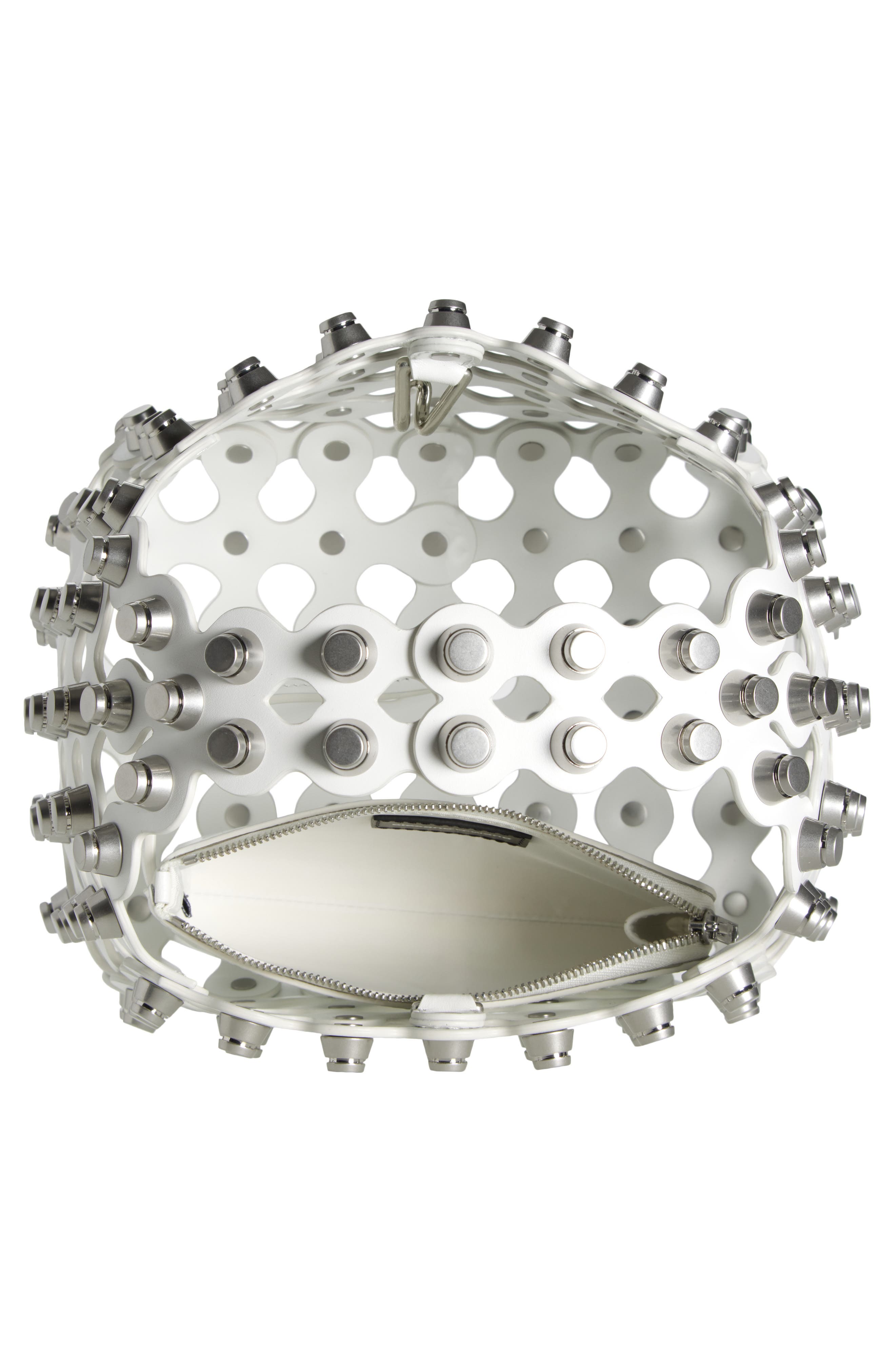 Alexander Wang Small Rex Studded Leather Handbag, Alternate, color, 