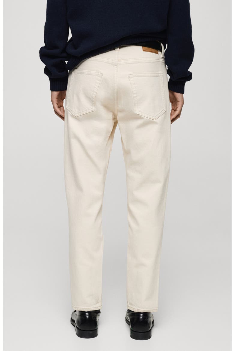 Ben Tapered Jeans, Alternate, color, ECRU