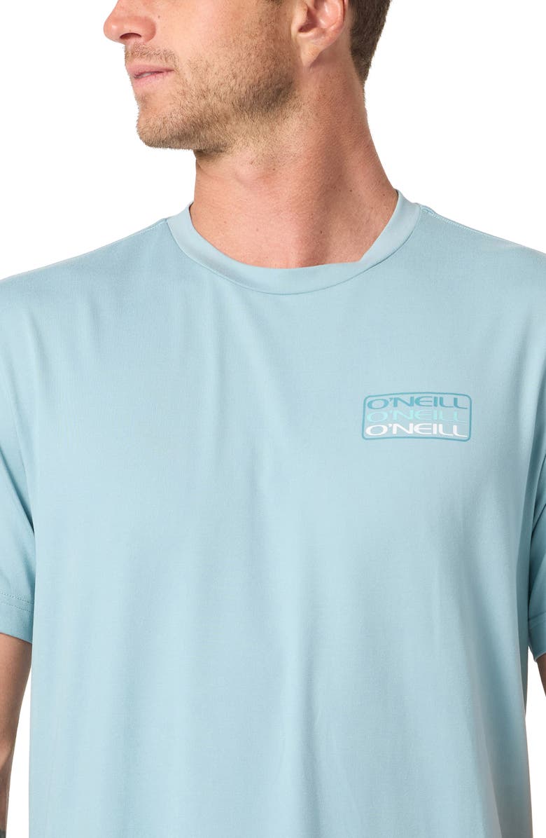 O'Neill Triple Stack UPF Performance T-Shirt, Alternate, color, Stone Blue