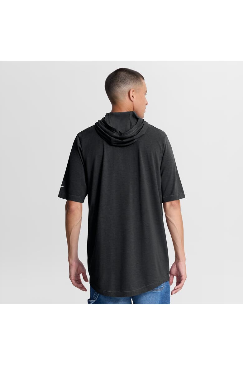 Men's Nike Black Detroit Lions Tri-Blend Hooded T-Shirt, Alternate, color, Black