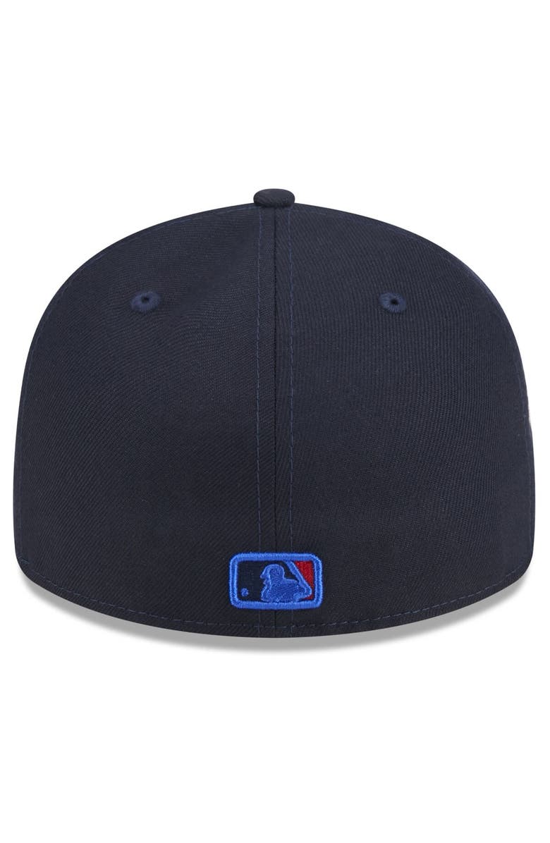 New Era Men's New Era Navy Toronto Blue Jays 2024 City Connect 59FIFTY Fitted Hat, Alternate, color, Navy