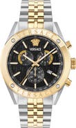 Versace Athletic Chronograph Bracelet Watch, 44mm