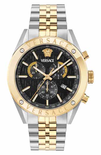 Versace Athletic Chronograph Bracelet Watch, 44mm