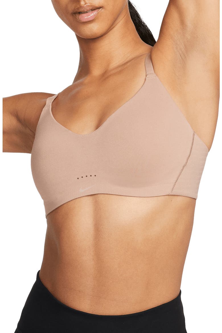 Minimalist Everyday Bra, Main, color, DESERT DUST/ RED BARK