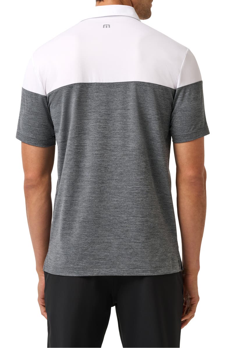TravisMathew Heater Pro Colorblock Performance Polo, Alternate, color,