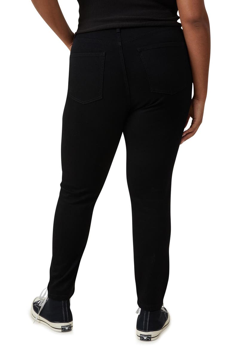 Cotton On Women's Curvy High Stretch Skinny Jean, Alternate, color, 
