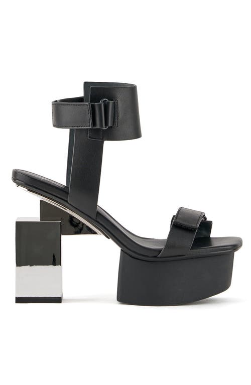United Nude Cubist Sandal In Black
