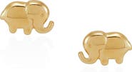 Frankie & Zoe Elephant Stud Earrings