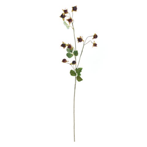 Wild Blackberry Artificial Stem 31"