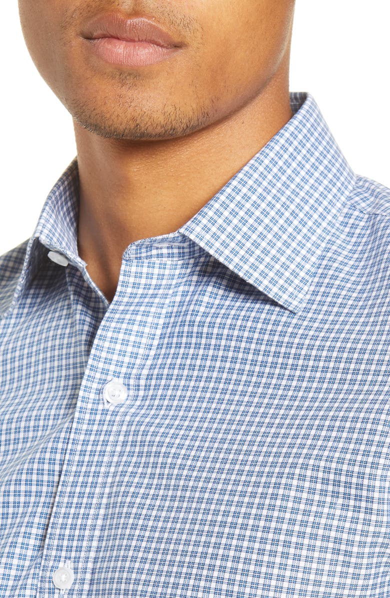 Bonobos Swindon Slim Fit Plaid Dress Shirt, Alternate, color, 