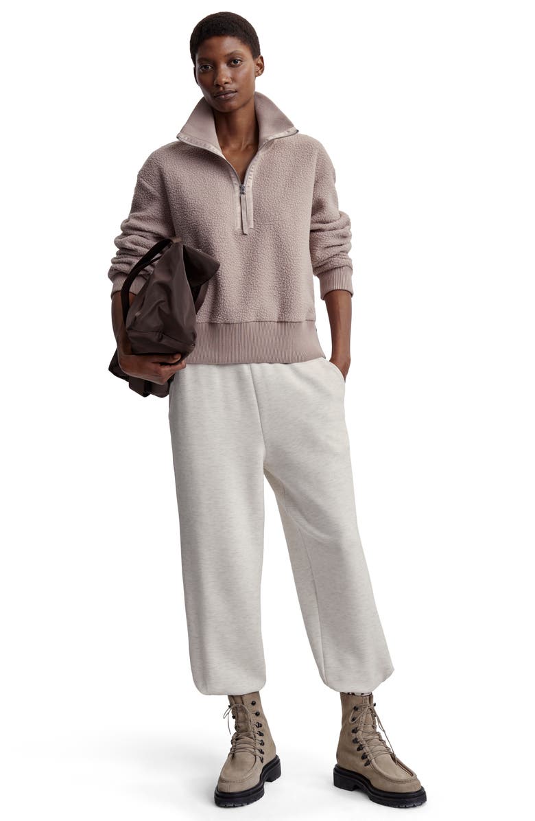 Varley Roselle Recycled Polyester Fleece Half Zip Pullover, Alternate, color,