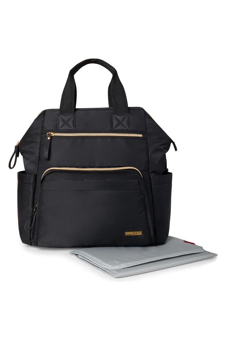 Mainframe Wide Open Diaper Backpack, Alternate, color, BLACK