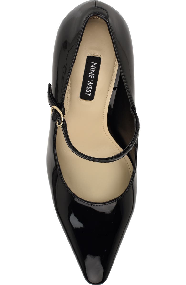 Nine West Sista Mary Jane Pump, Alternate, color, Black