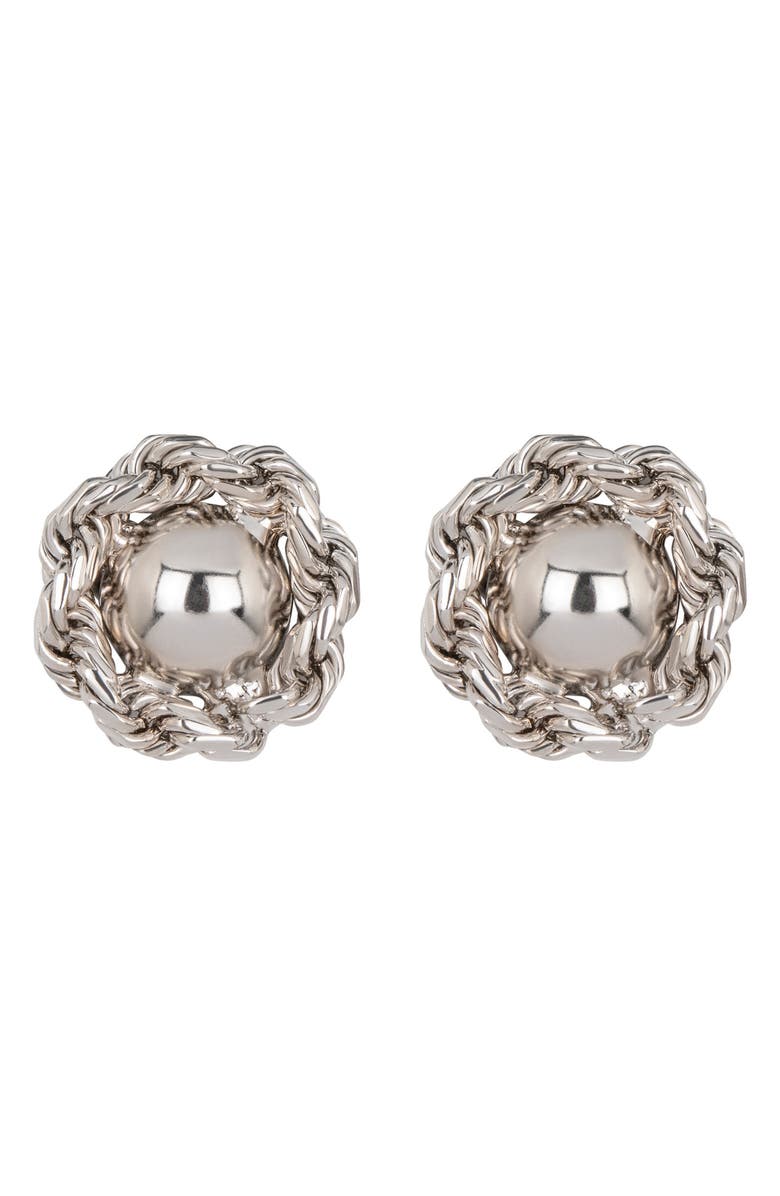 Jennifer Behr Caryann Earrings, Main, color, Silver
