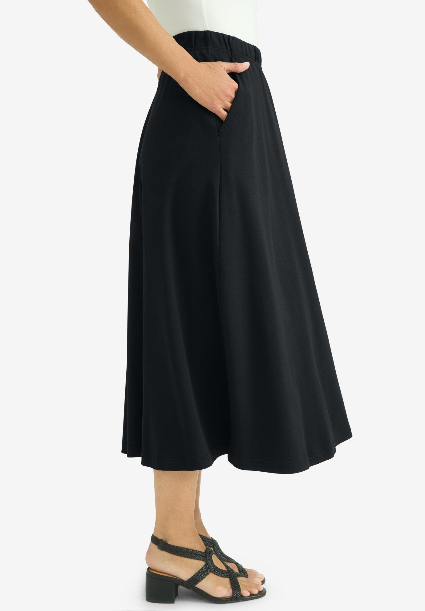 Soft Ease Midi Skirt - image 2