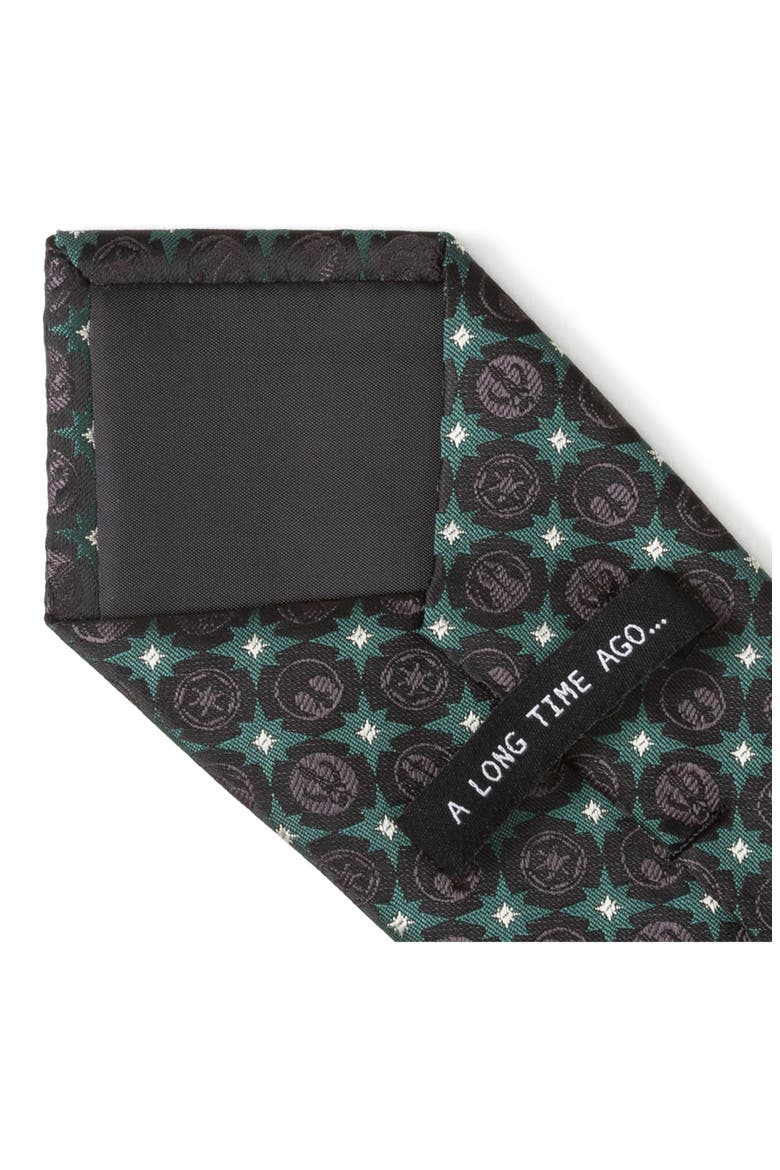 Star Wars™ Insignia Medallion Tie, Alternate, color, BLACK/ GREEN MULTI