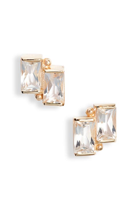 Cléo Deux Carré Stud Earrings