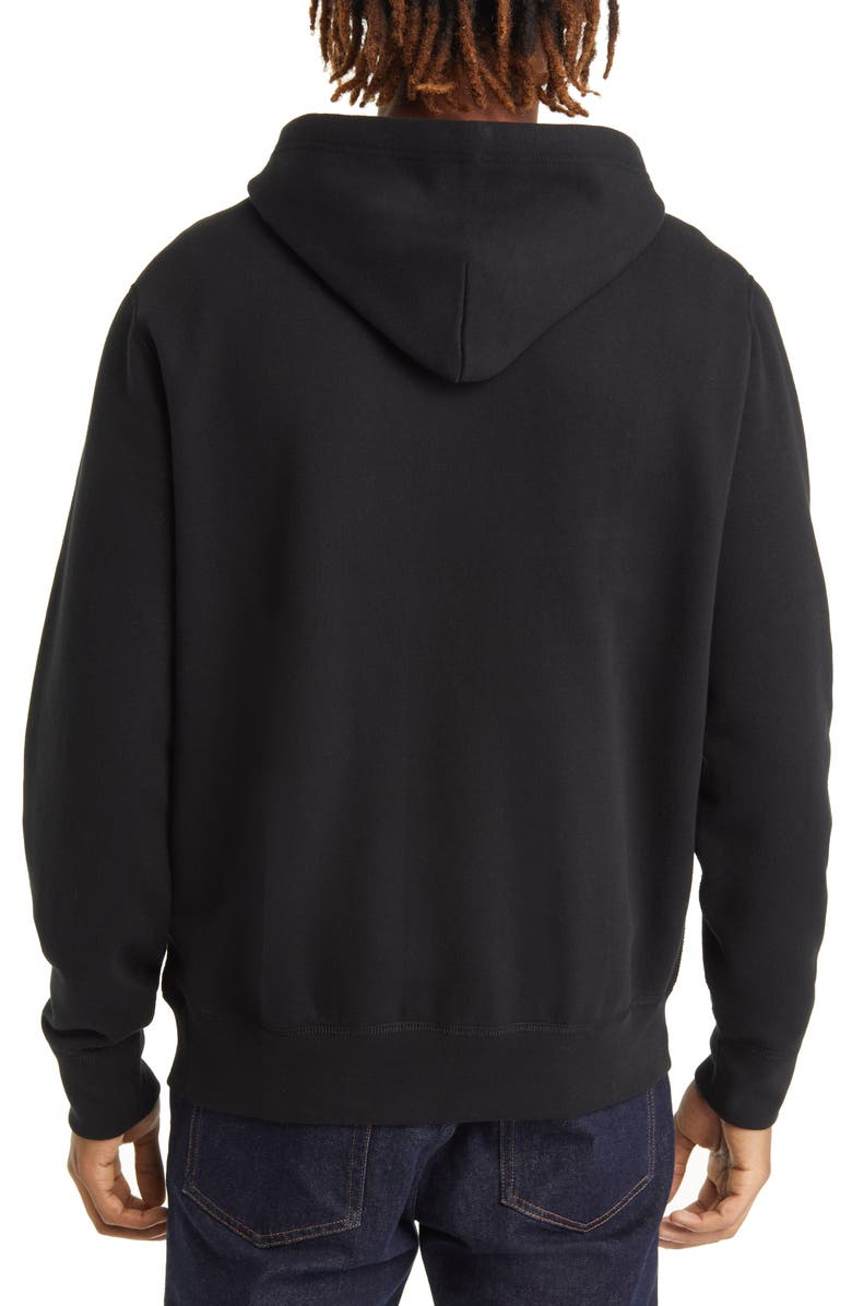 Polo Ralph Lauren Fleece Pullover Hoodie, Alternate, color, Polo Black