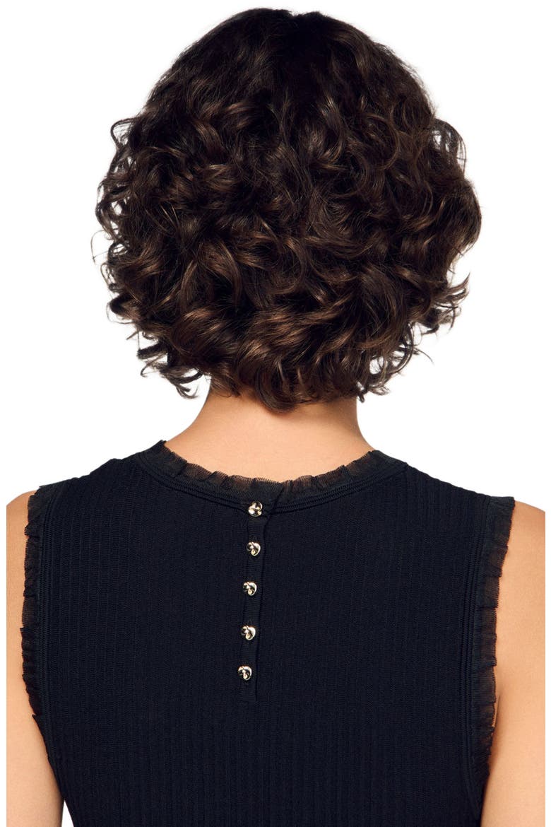 Ruffled ottoman knit sweater, Alternate, color, Black