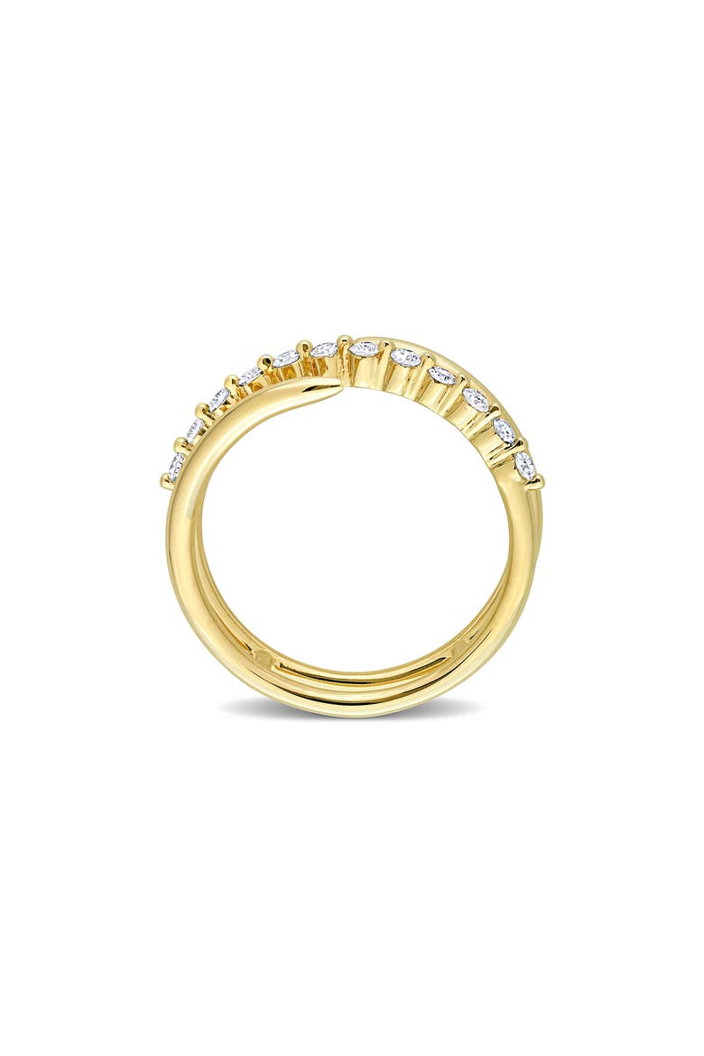 Diamond Coil Ring - 0.28ct., Alternate, color, GOLD
