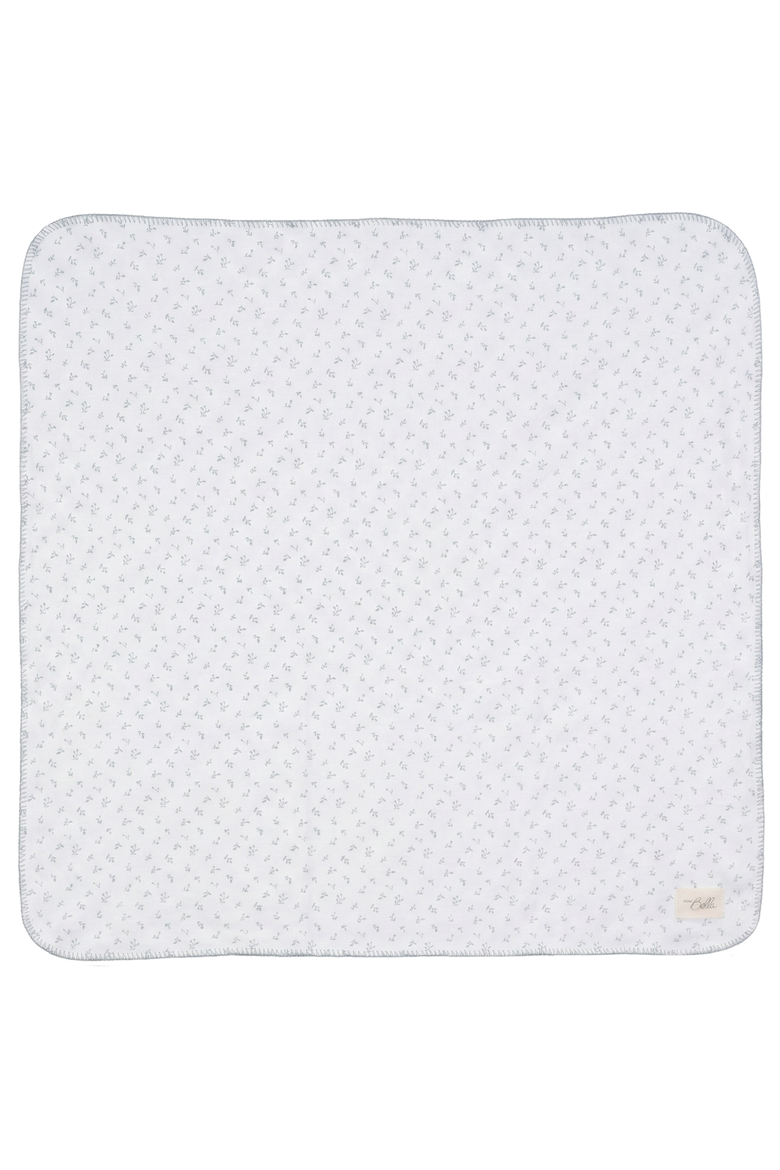 Boy Cherry Rib Blanket, Main, color, Cream/Blue