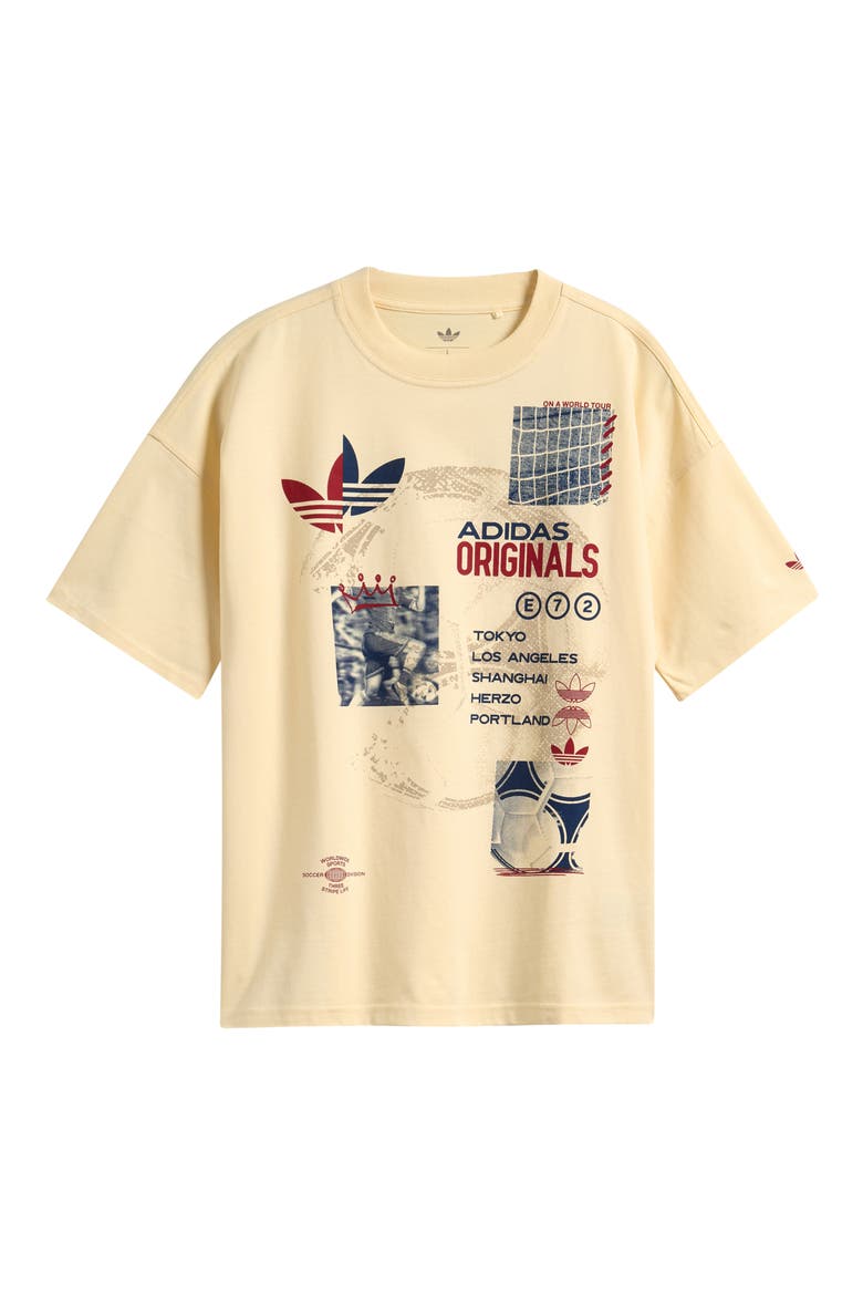 Kids' Poster Graphic T-Shirt, Main, color, OFF WHITE